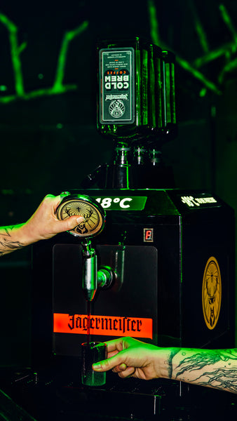 Jagermeister Tap Machine Model JEMUS ~ Three Bottle Shot Dispenser Chiller  Works
